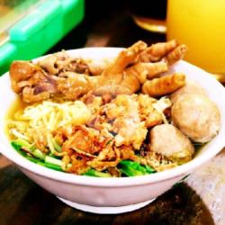 Paket Hemat Mie Ayam Ceker Bakso Es Nutrisari Pilih Rasa (jeruk, Milky Orange, Mangga)