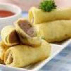 Lumpia Isi Bakso Abon Telur