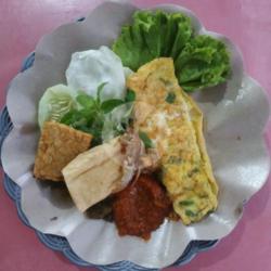 Telor Dadar Penyet Tanpa Nasi