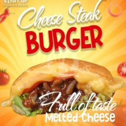 Cheese Steak Burger