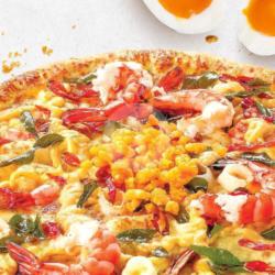 Golden Salted Egg Pizza