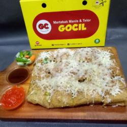 Martabak Telor Ayam Istimewa Daging Sapi Mozarela