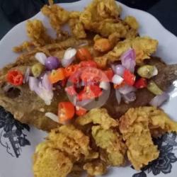 Ikan Kuwe Goreng Tepung