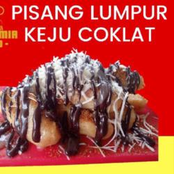 Pisang Lumpur Coklat Keju