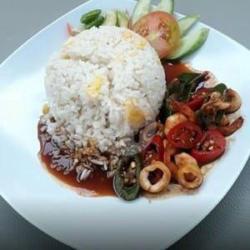 Nasi Gila Cumi