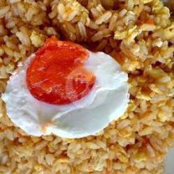 Nasi Goreng Uduk Telur Asin