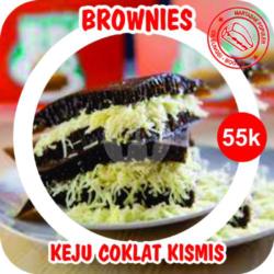 Keju Coklat Kismis - Brownies