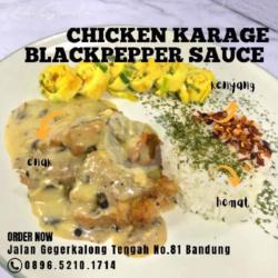 Nasi Ayam Jamur Blackpepper Sauce