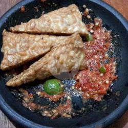 Sambelan Tempe   Nasi (terasi)