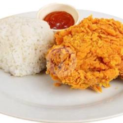 Nasi   Ayam Crispy