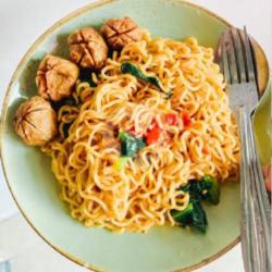 Indomie Goreng Sayuran Bakso