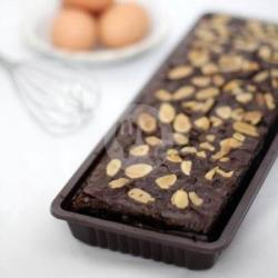 Brownies Fudgy Topping Almond Uk.22x10