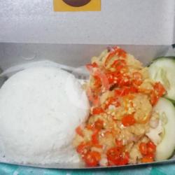 Nasi Ayam Crispy Sambel Bali Pass