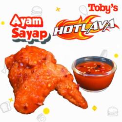 Ayam Sayap Hot Lava