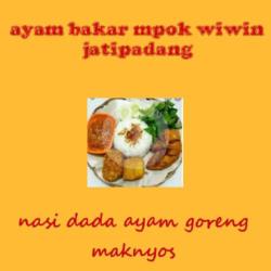 Nasi Pecel Dada Ayam Goreng Mpok Wiwin