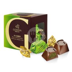 Godiva G-cube Milk Matcha Greentea