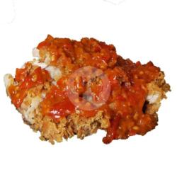 Crispy Chicken Geprek (l)