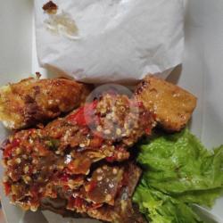 Paket Ayam Geprek Sambel Super Pedas Bonus Tempe/tahu