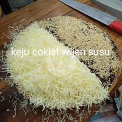 Bangka Kombinasi Keju Coklat Wijen Full Susu