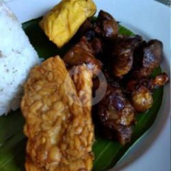 Nasi Tahu Tempe Ati Ayam Goreng   Sambel Terasi