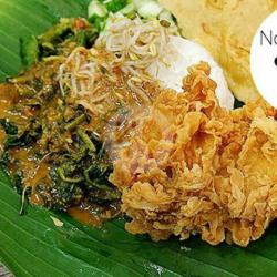 Nasi Pecel Ayam Gebrek