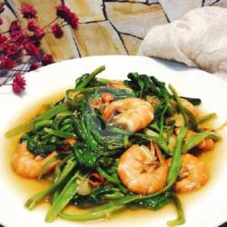 Cah Kangkung Isi Seafood