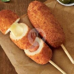 Corndog Moza Sosis Saos Mayo L