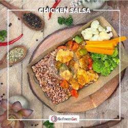 Chicken Salsa Brown Rice