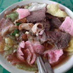 Sroto Campur Daging Babat   Ketupat