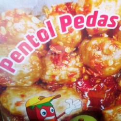 Pentol Kuah Pedas