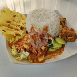 Nasi Pecel Sultan   Ayam Goreng