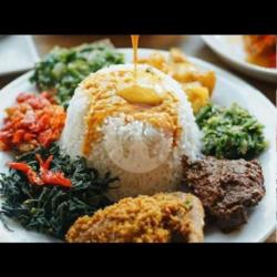 Nasi Kentang Ati Balado