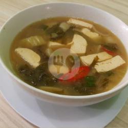 Tahu Kuah Sayur Asin