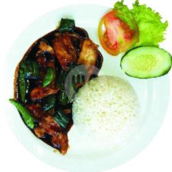 Nasi Ayam Cabe Ijo