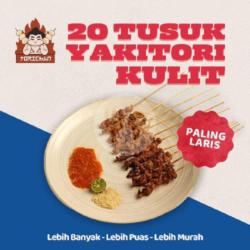 20 Tusuk Sate Yakitori Kulit