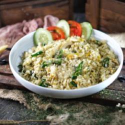 Nasi Goreng Bebek Cabe Ijo