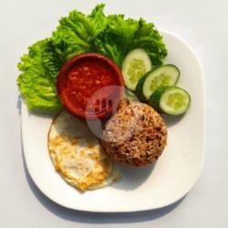 Nasi Tutug Oncom Telur