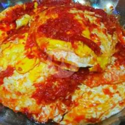 Nasi Campur Telur Sambal Merah