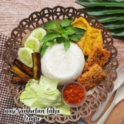 Nasi Sambelan Tahu Tempe