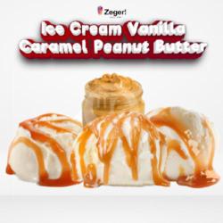 Ice Cream Vanilla Caramel Peanut Butter