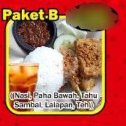 Paket Ayam Kremes/penyet Paket B