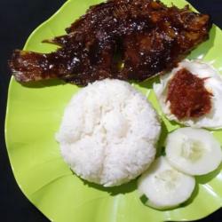 Nasi Kakap Merah Bakar