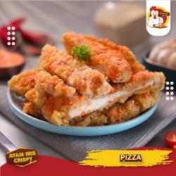 Ayam Iris Crispy Pizza