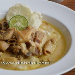 Soto Iso(usus Sapi) Nasi