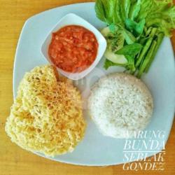 Nasi Ati Ampela Kremes W. Bunda