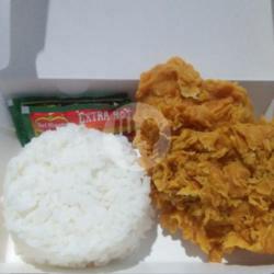 Nasi   Ayam Dada Crispy