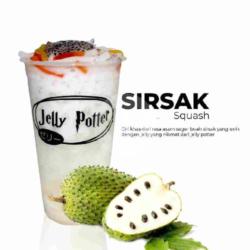 Sirsak Squash ( Jelly Boba Habis )