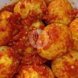 Telor Bulat Goreng Balado (tanpa Nasi)