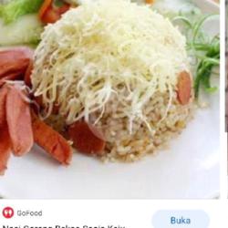 Nasi Goreng Bakso Sosis Keju