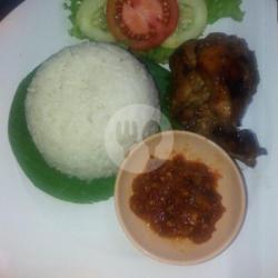 Nasi Ayam Bakar Dada